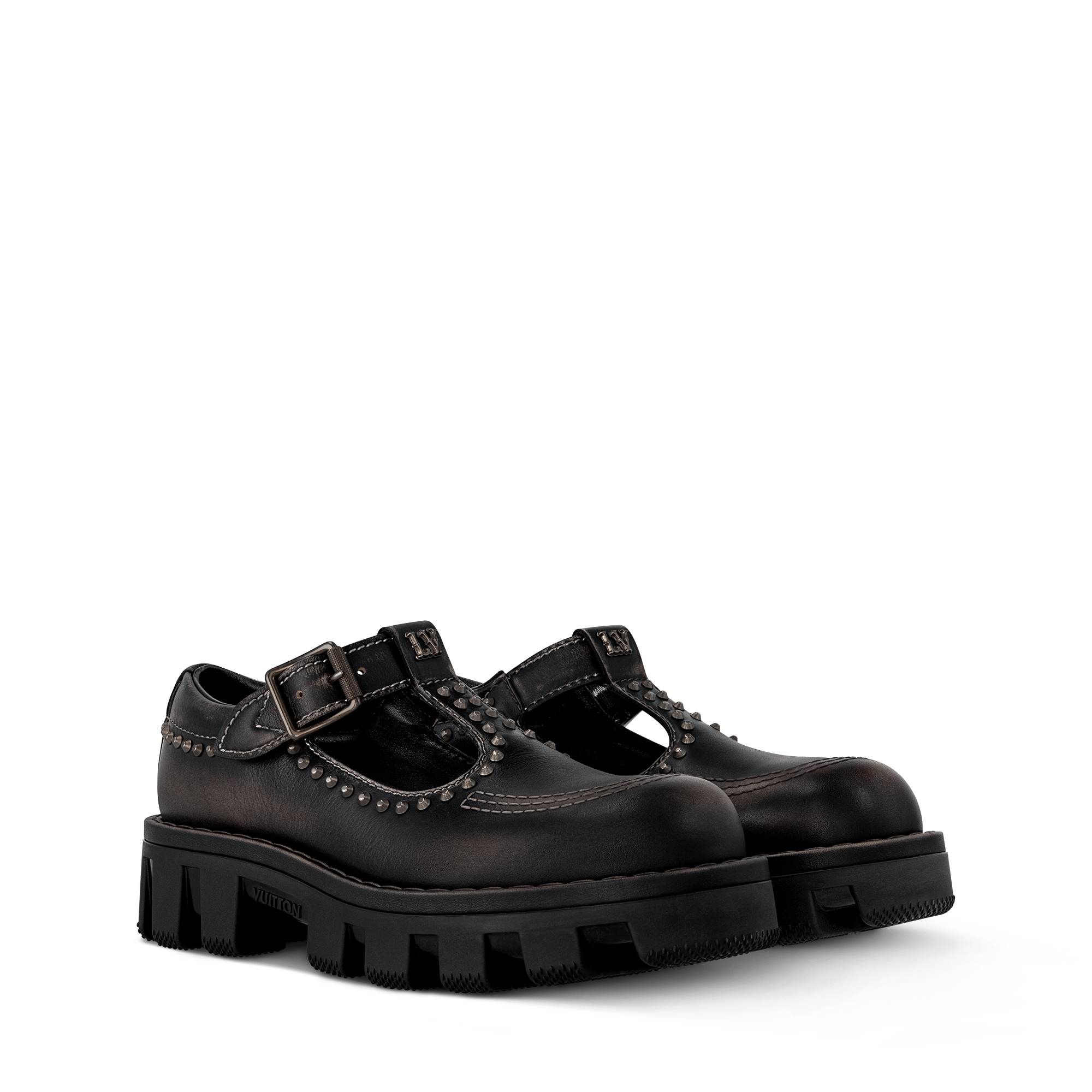 LOUIS VUITTON チェック柄パンプス LV Checker Mary Jane - Shoes | LOUIS VUITTON